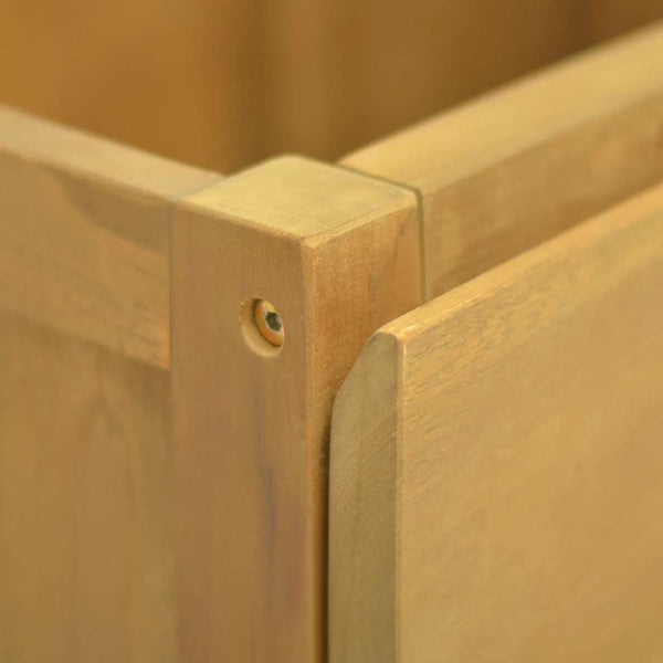 vidaXL Bathroom Cabinet 90x40x75.5 cm Solid Teak Wood