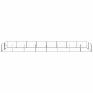 Hundezwinger Silbern 16 m² Stahl