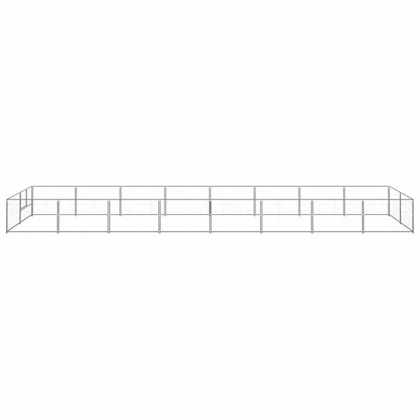 Hundezwinger Silbern 16 m² Stahl