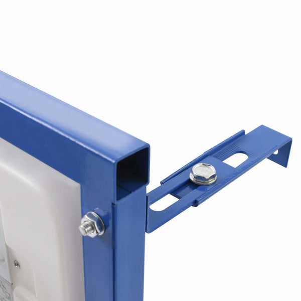 vidaXL Wall-Mounted Toilet with Concealed Cistern Ceramic