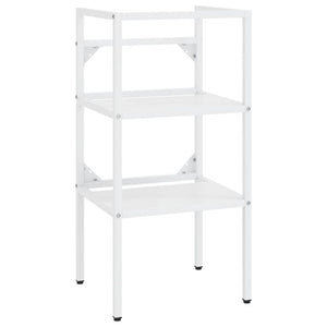 vidaXL Bathroom Vanity Unit White 40x38x83 cm Iron