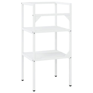 vidaXL Bathroom Vanity Unit White 40x38x83 cm Iron