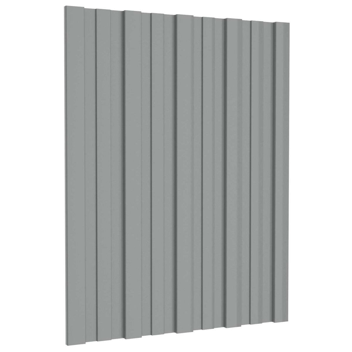 vidaXL Roof Panels 36 pcs Grey 60 x 45 cm Galvanised Steel