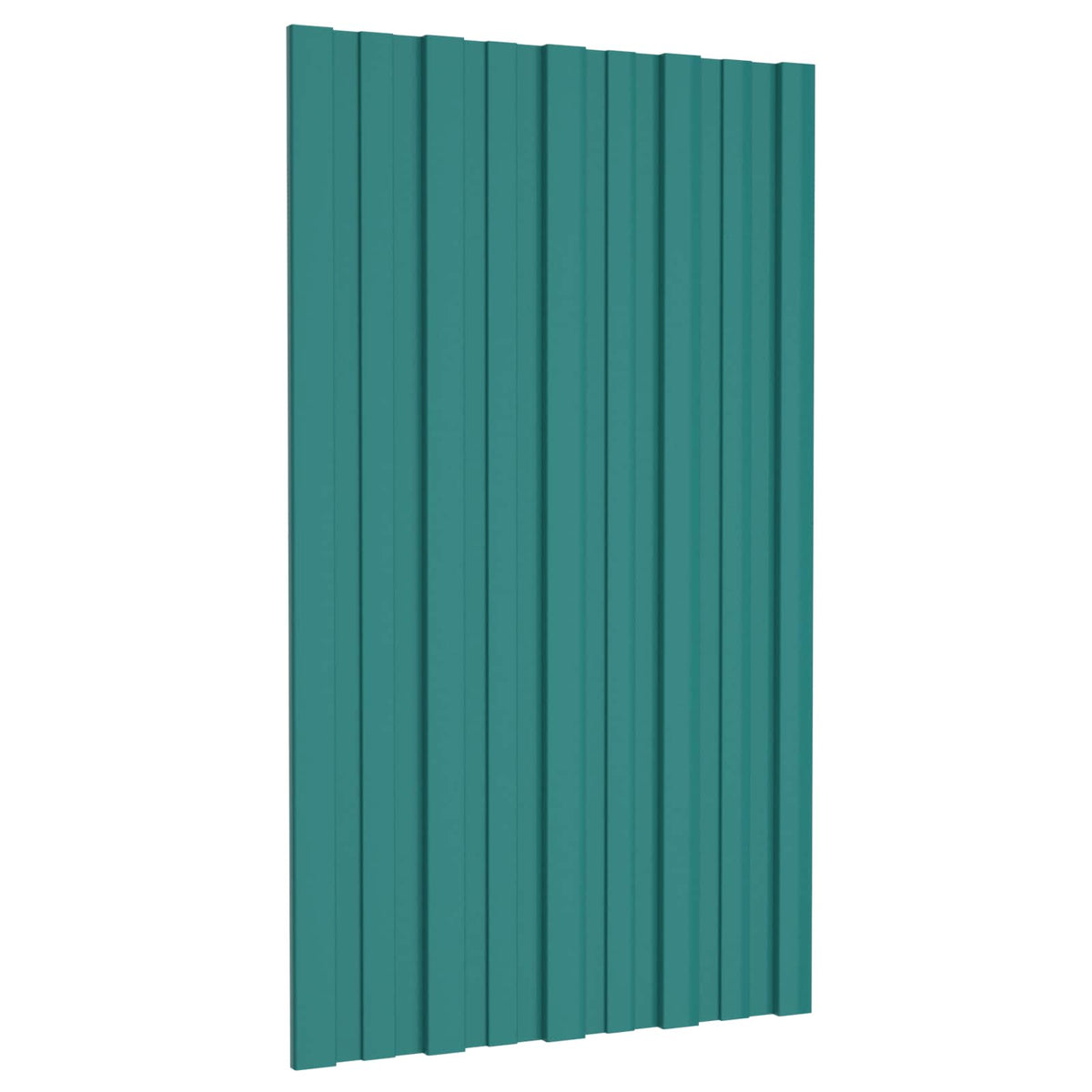 vidaXL Roof Panel 36 pcs Green 80 x 45 cm Galvanized Steel