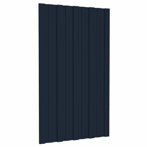 vidaXL Roof Panel 36 pcs Anthracite 80 x 45 cm Galvanized Steel