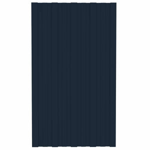 vidaXL Roof Panel 36 pcs Anthracite 80 x 45 cm Galvanized Steel