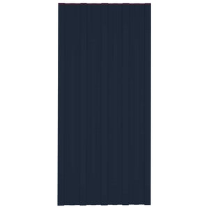 vidaXL Roof Panel 36 pcs Anthracite 100 x 45 cm Galvanized Steel