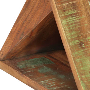 vidaXL Side Table 35x35x55 cm Solid Reclaimed Wood