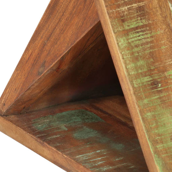 vidaXL Side Table 35x35x55 cm Solid Reclaimed Wood