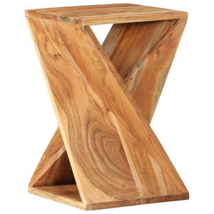 vidaXL Side Table 35x35x55 cm Solid Acacia Wood