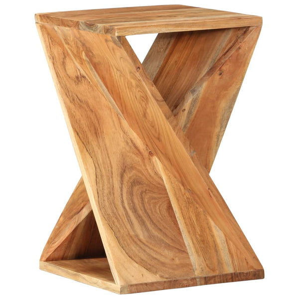 vidaXL Side Table 35x35x55 cm Solid Acacia Wood
