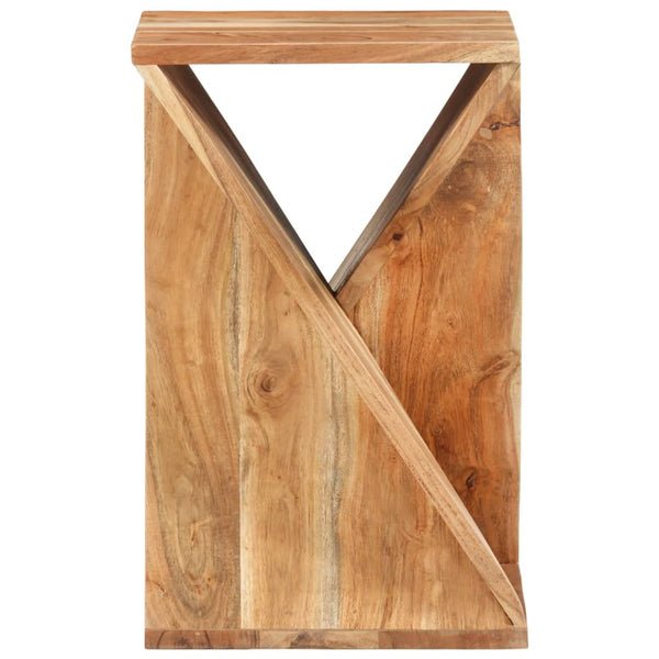vidaXL Side Table 35x35x55 cm Solid Acacia Wood