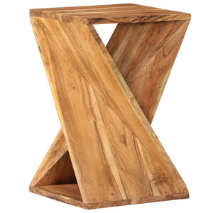 vidaXL Side Table 35x35x55 cm Solid Acacia Wood