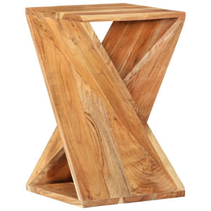 vidaXL Side Table 35x35x55 cm Solid Acacia Wood