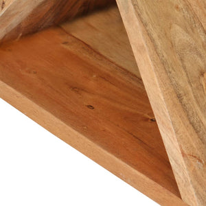 vidaXL Side Table 35x35x55 cm Solid Acacia Wood