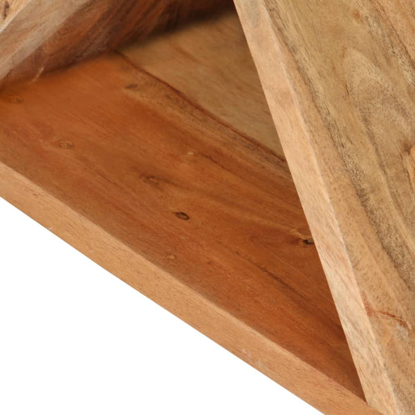 vidaXL Side Table 35x35x55 cm Solid Acacia Wood