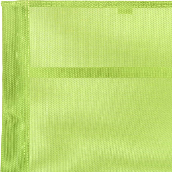 vidaXL Sun Lounger Steel and Textilene Green