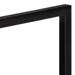vidaXL Wall Shelves 2 pcs 100x24x35 cm Solid Acacia Wood and Steel