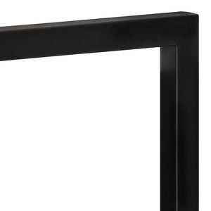 vidaXL Wall Shelves 2 pcs. 25x25x35 cm Solid Acacia Wood and Steel