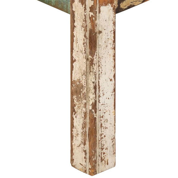 vidaXL Coffee Table 80x80x40 cm Solid Reclaimed Wood