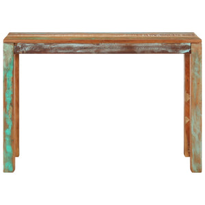 vidaXL Console Table 110x35x76 cm Solid Reclaimed Wood