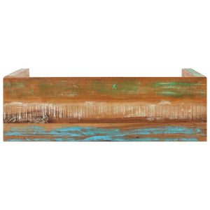 vidaXL Console Table 110x35x76 cm Solid Reclaimed Wood