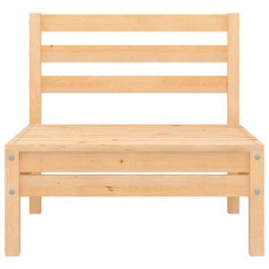 vidaXL 3-Piece Garden Lounge Set Solid Pine Wood