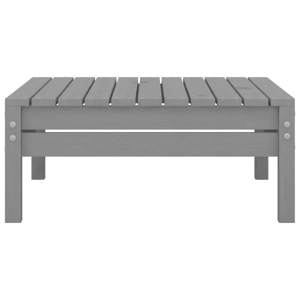 vidaXL 3-Piece Garden Lounge Set Grey Solid Pine Wood