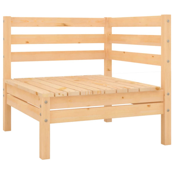 vidaXL 3-Piece Garden Lounge Set Solid Pine Wood