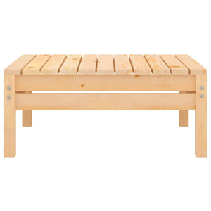 vidaXL 4-piece Solid Pine Garden Lounge Set