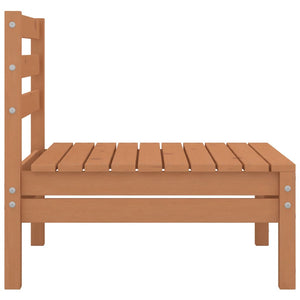 vidaXL 4-Piece Garden Lounge Set Honey Brown Solid Pine Wood