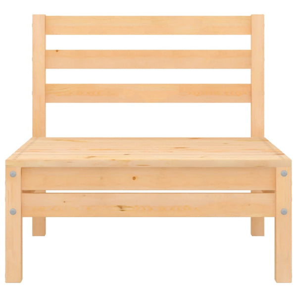 vidaXL 4-Piece Garden Lounge Set Solid Pine Wood