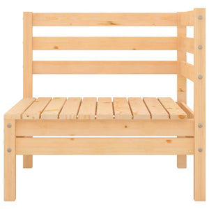 vidaXL 4-Piece Garden Lounge Set Solid Pine Wood