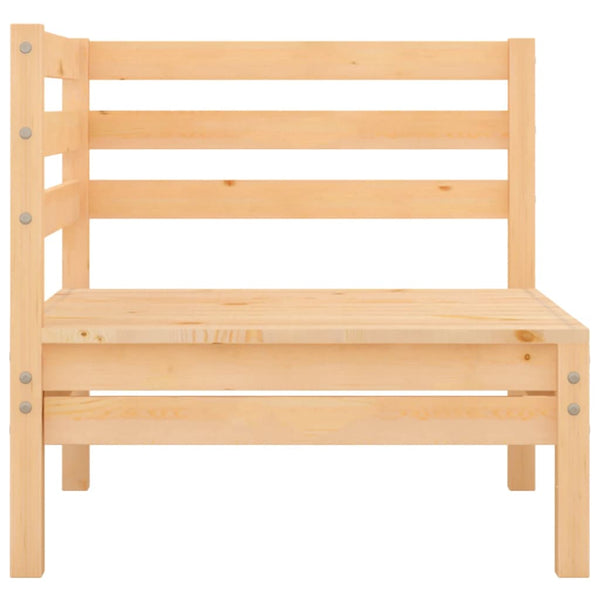vidaXL 4-Piece Garden Lounge Set Solid Pine Wood