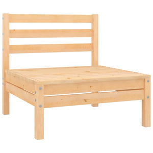 vidaXL 4-Piece Garden Lounge Set Solid Pine Wood