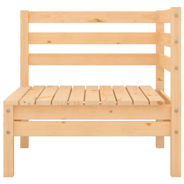 vidaXL 3-Piece Garden Lounge Set Solid Pine Wood