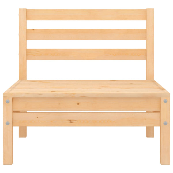 vidaXL 3-Piece Garden Lounge Set Solid Pine Wood
