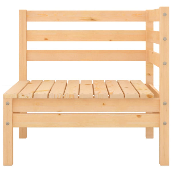 vidaXL 4-piece Solid Pine Garden Lounge Set