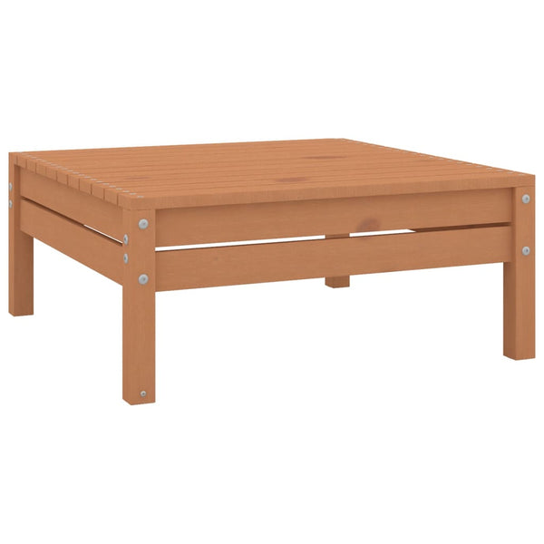 vidaXL 10-Piece Garden Lounge Set Honey Brown Solid Pine Wood