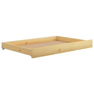 vidaXL Day Bed with Drawers 90x200 cm Solid Pine