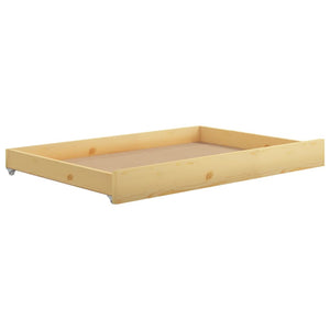 vidaXL Day Bed with Drawers 90x200 cm Solid Pine