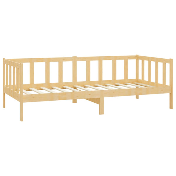 vidaXL Day Bed with Drawers 90x200 cm Solid Pine