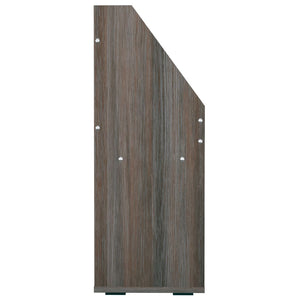 vidaXL Kids Bookcase Grey Sonoma Oak 71x30x78.5 cm Engineered Wood