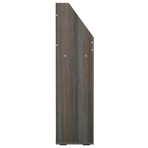 vidaXL Kids Bookcase Grey & Sonoma Oak 71x30x114 cm Chipboard