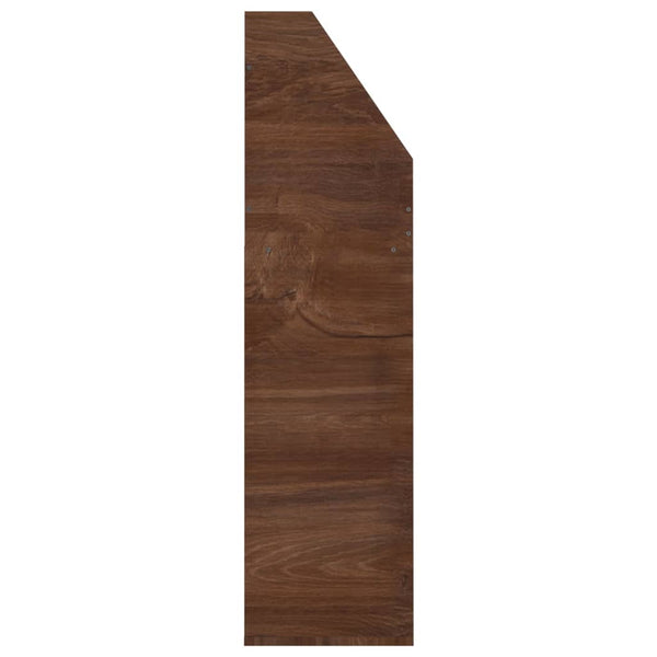vidaXL Kids' Bookshelf Brown Oak Look 71x30x114cm Engineered Wood