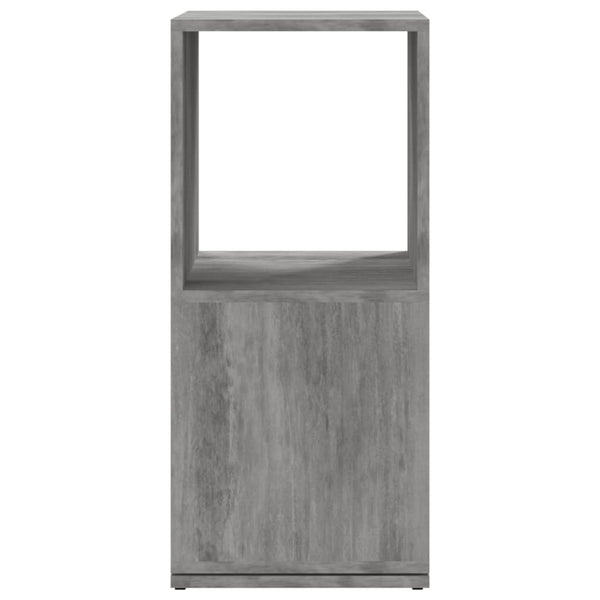 vidaXL Rotating Shelf Concrete Grey 34.5x34.5x75.5 cm Engineered Wood