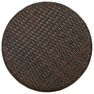 Beistelltisch Braun 45 cm Poly Rattan