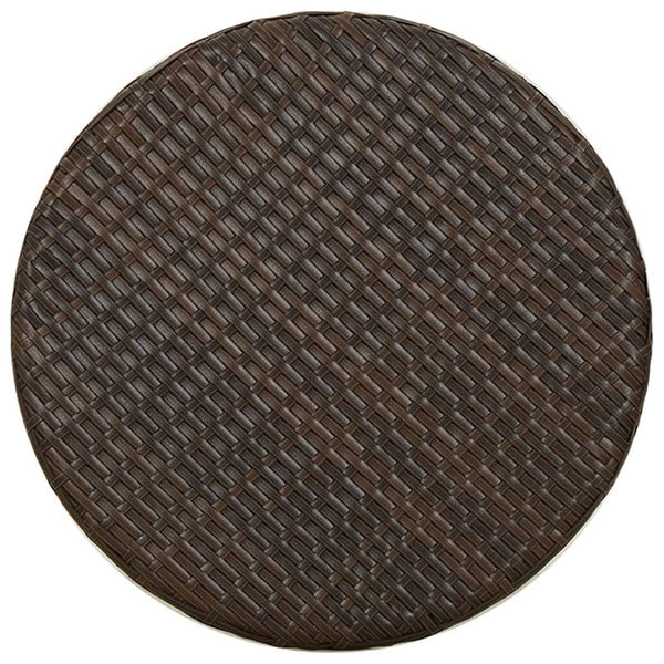 Beistelltisch Braun 45 cm Poly Rattan