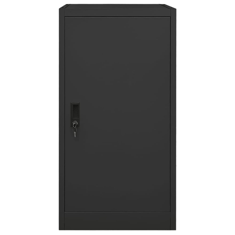 vidaXL Saddle Cabinet Anthracite 53x53x105 cm Steel