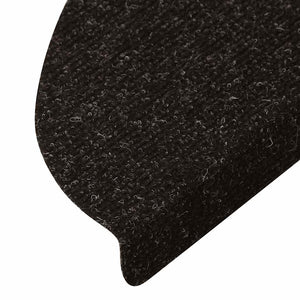 vidaXL Self-Adhesive Stair Mats 15 pcs. 56x17x3 cm Anthracite